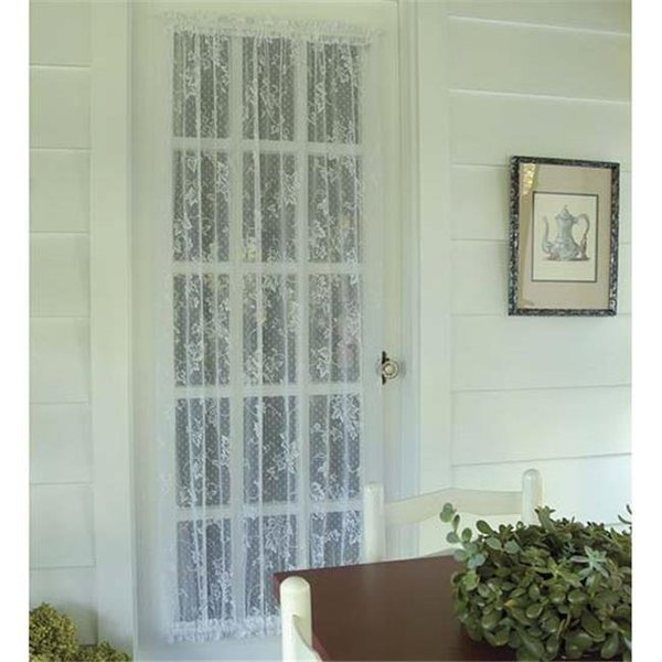 Heritage Lace Heritage Lace 9130W-4840DP 48 x 40 in. English Ivy Door Panel; White 9130W-4840DP